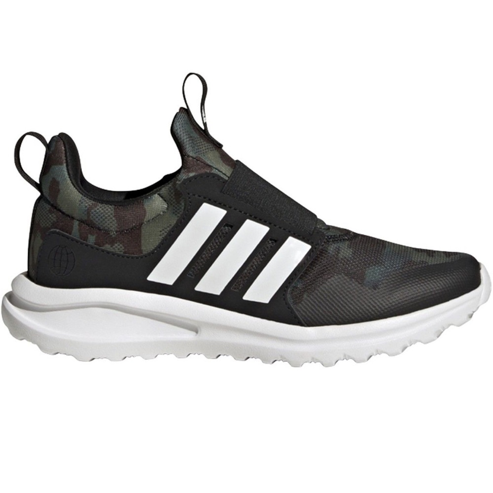 Adidas Black and White Camouflage Shoes